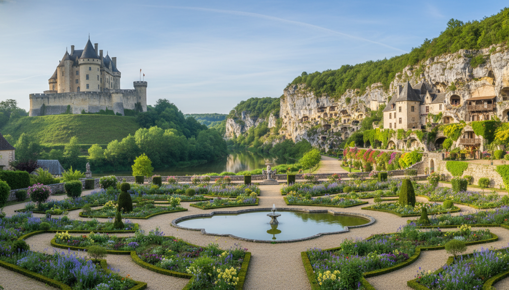découvrez les magnifiques châteaux, grottes troglodytes impressionnantes et jardins d’exception du périgord, une région riche en histoire et en beauté naturelle.