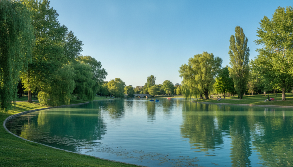 explorez le lac de la reynerie à toulouse, un véritable havre de paix où nature et détente se rencontrent en plein cœur de la ville.