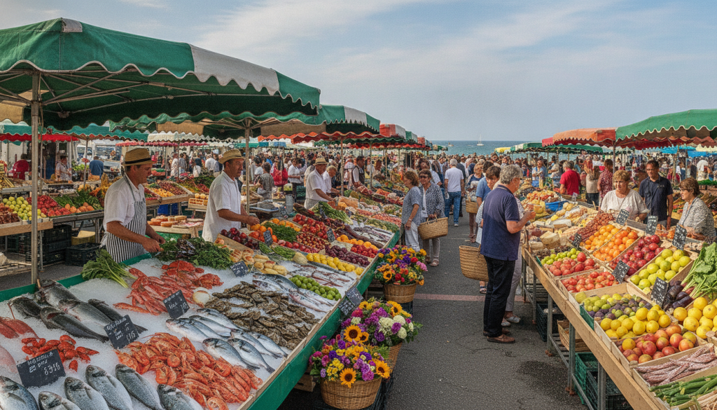 explorez le marché du croisic, un lieu incontournable pour les amateurs de produits frais, offrant une sélection authentique et locale à ne pas manquer.