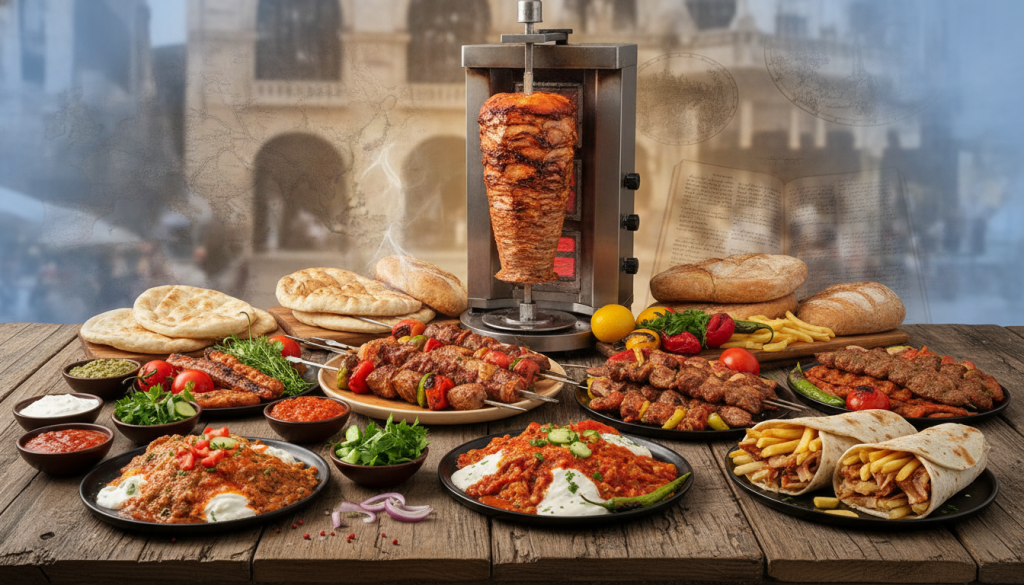 découvrez le guide du kebab en europe : explorez son histoire, découvrez les différentes variétés régionales et trouvez les meilleures adresses pour savourer ce plat emblématique.