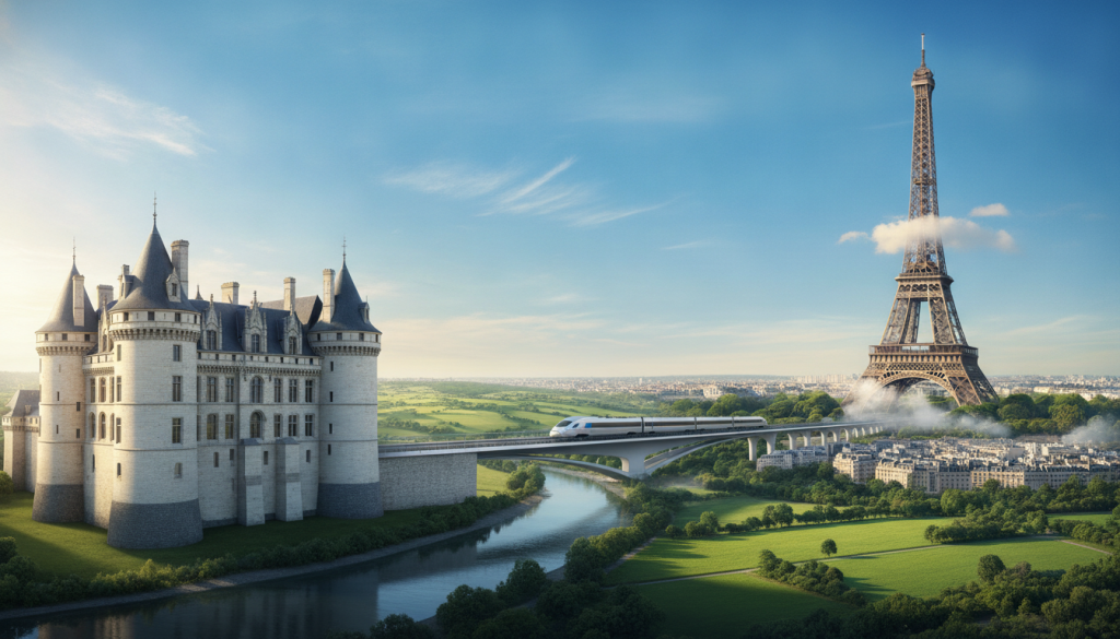 découvrez la distance entre nantes et paris et les meilleures options pour effectuer ce trajet facilement, que ce soit en voiture, train ou avion.