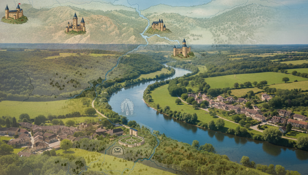 explorez la dordogne grâce à notre guide pratique complet avec carte interactive et découvrez les points d’intérêt incontournables de la région.