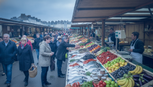explorez le marché de boulogne-sur-mer pour savourer des produits frais et vivre l'ambiance authentique locale dans un cadre convivial.