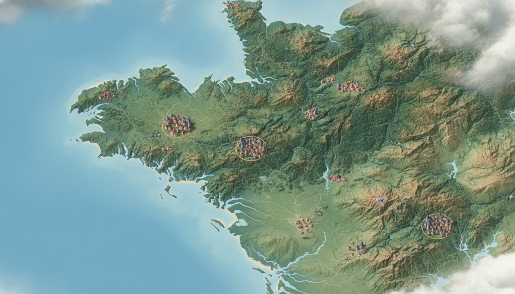 explorez la carte de la bretagne et découvrez ses régions, ses villes emblématiques et ses paysages incontournables pour un voyage authentique.
