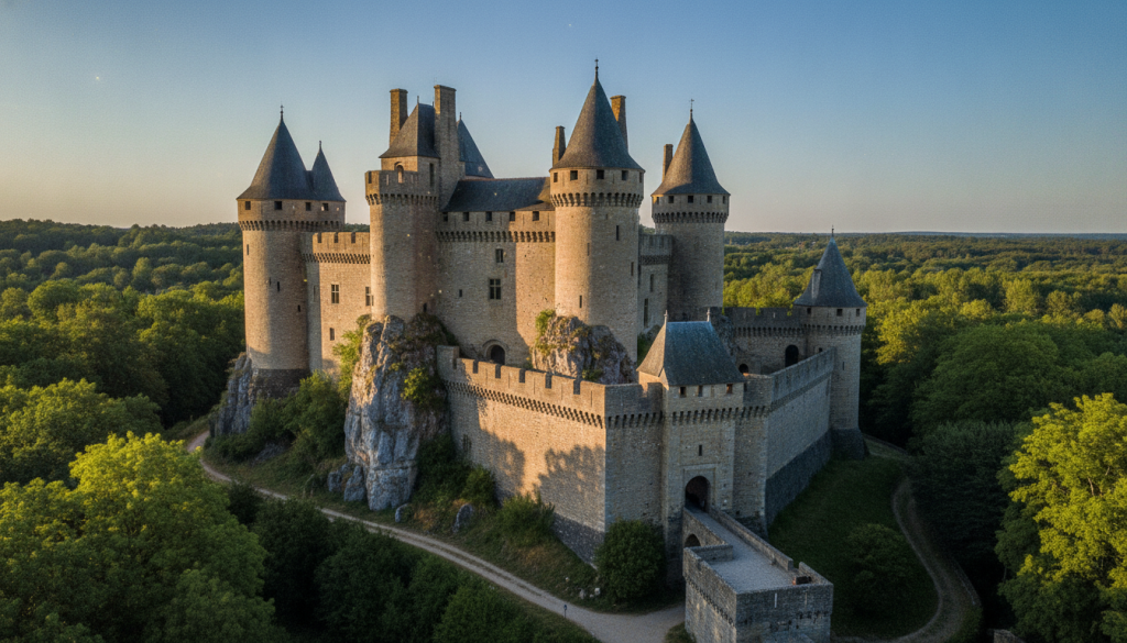 plongez dans l'histoire captivante du château de bonaguil et explorez ses mystérieux secrets à travers une visite enrichissante.
