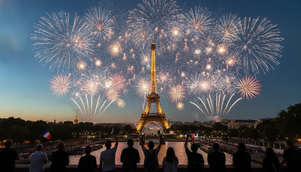 découvrez tout sur le feu d’artifice du 14 juillet 2026, ses origines, ses traditions et comment célébrer cette fête nationale en famille.